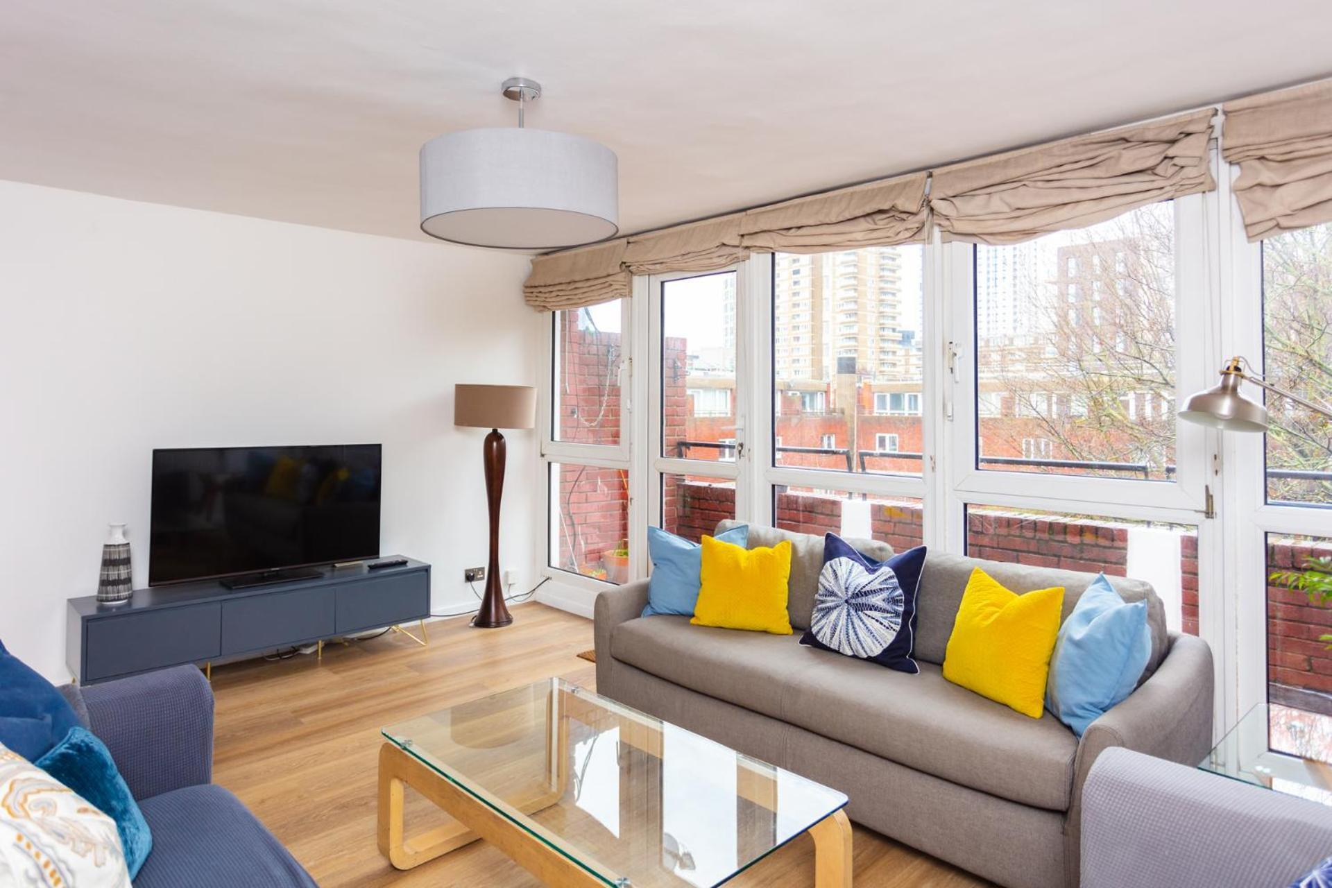Spacious Central 3 Bedroom Apartment In Old Street Лондон Екстер'єр фото