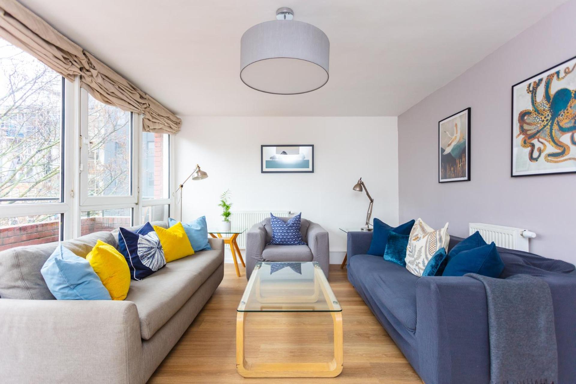 Spacious Central 3 Bedroom Apartment In Old Street Лондон Екстер'єр фото